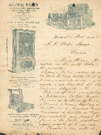 Carta comercial entre Básculas Samsó S.A. y uno de sus proveedores de 1905