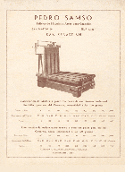 Catálogo de báscula de madera para el comercio de principios del siglo XX